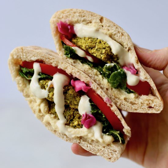 Easy Baked Falafel - Recipe photo by theconscientiouseater