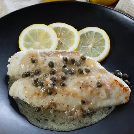 Orange Roughy w/Capers, Shallots - Recipe photo by GiangisKitchen