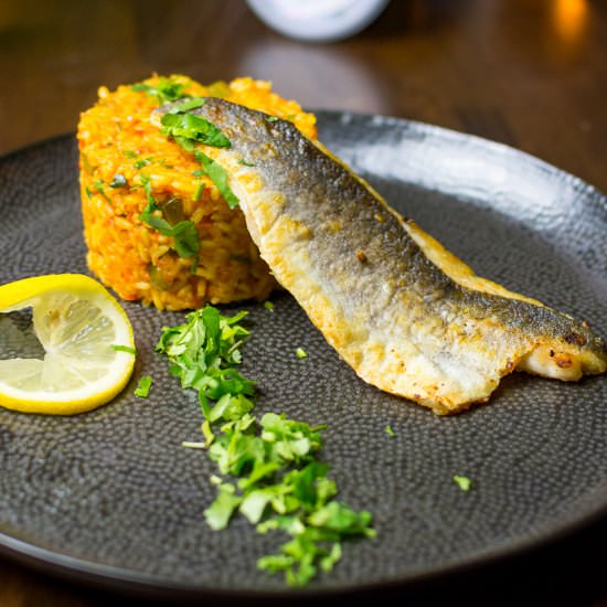 Nigerian Jollof Rice with Fish - Recipe photo by somebodyfeedseb