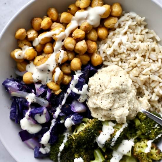 Chickpea &Broccoli Sheet Pan Dinner - Recipe photo by theconscientiouseater