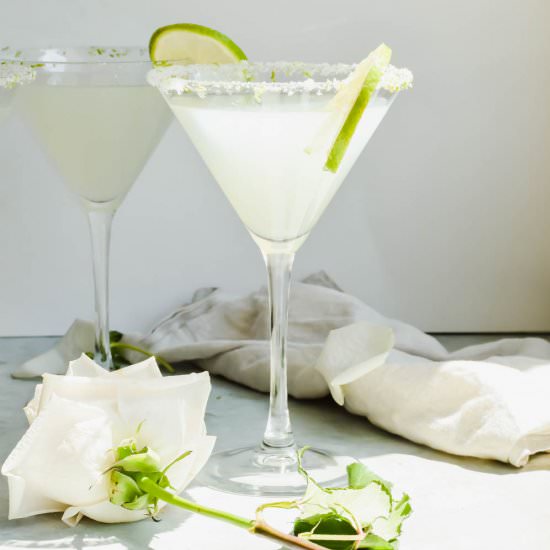 Lime Drop Martini - Recipe photo by apaigeofpositivity
