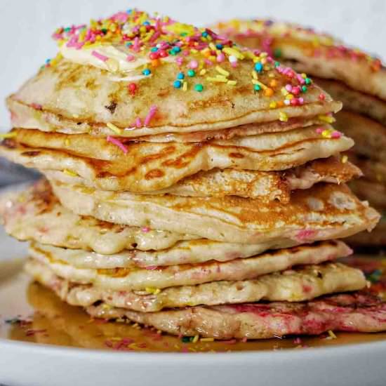 Sprinkles Pancakes - Recipe photo by SweetCaramelSunday