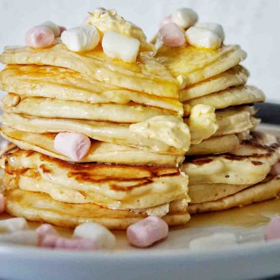 Marshmallow Pancakes - Recipe photo by SweetCaramelSunday