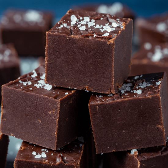 Vegan Fudge - Recipe photo by lovingitvegan