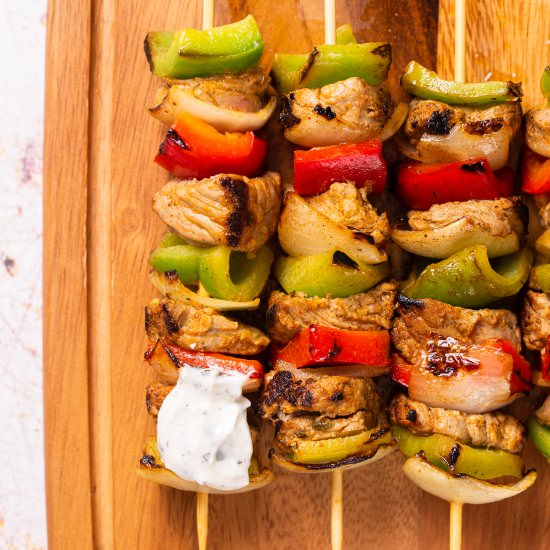Souvlaki Beef - Recipe photo by littlebitrecipes