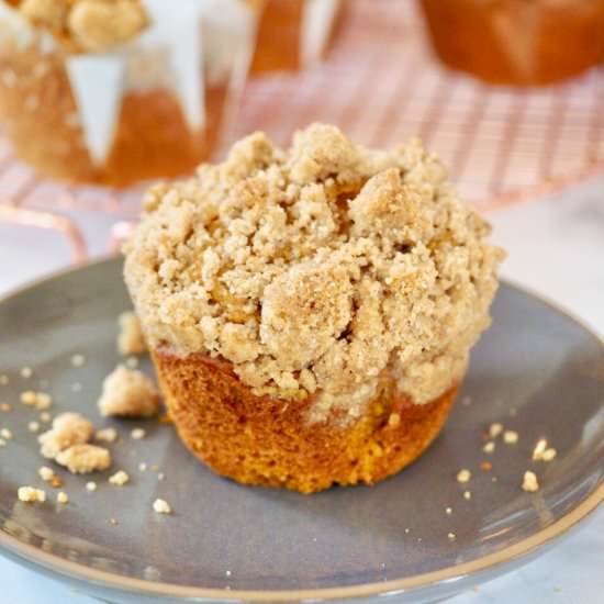Panera Pumpkin Muffin Recipe - Recipe photo by thefreshcooky