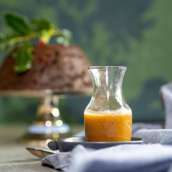 Vegan Butterscotch Sauce - Recipe photo by modernveganguide