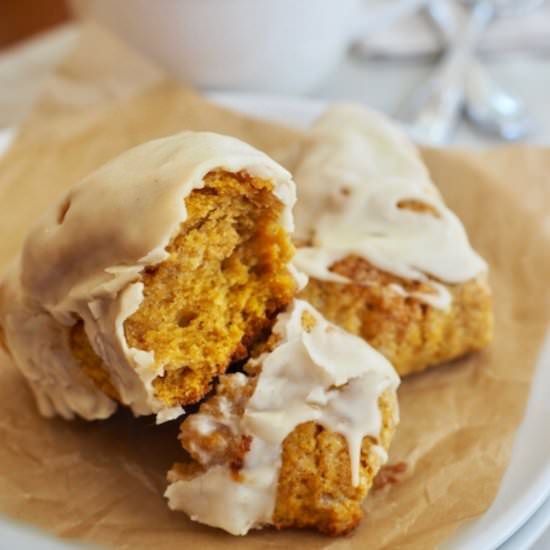Maple Pumpkin Scones (Starbucks) - Recipe photo by thefreshcooky