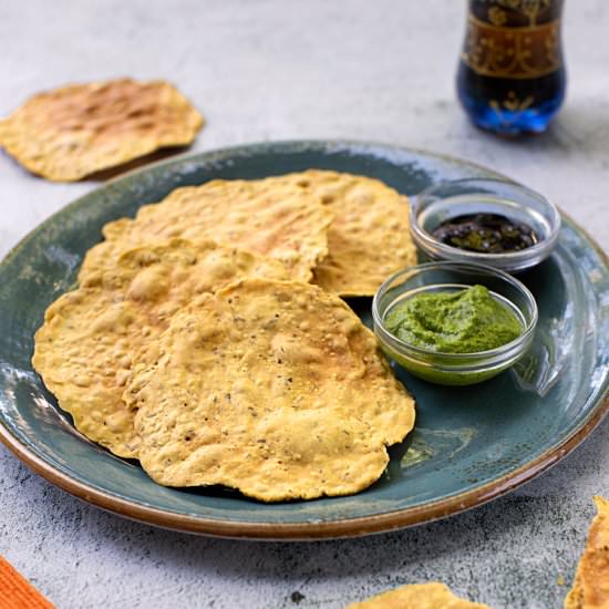 Homemade Papadums - Recipe photo by BitterSweet