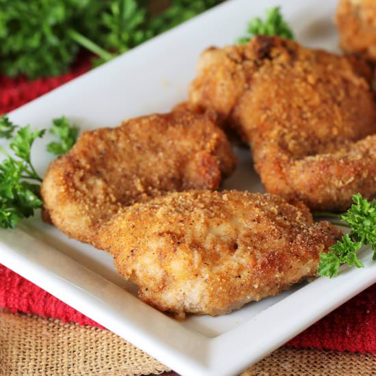 Homemade Shake & Bake Chicken - Recipe photo by thekitchenismyplayground
