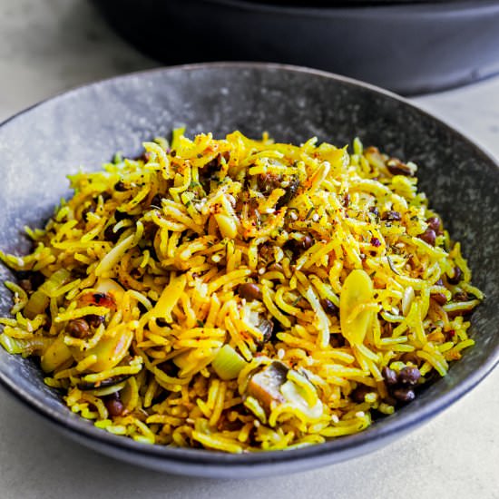 Oven Baked Baharat Rice - Recipe photo by Flaevor