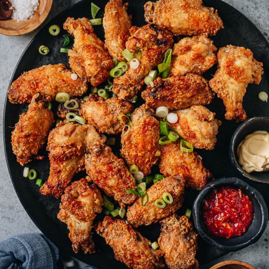 Air Fryer Chinese Chicken Wings - Recipe photo by omnivorescookbook