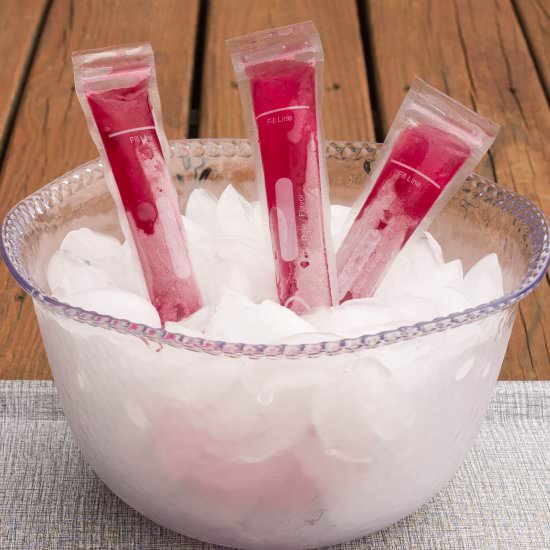 Blueberry Lemonade Popsicles - Recipe photo by littlebitrecipes