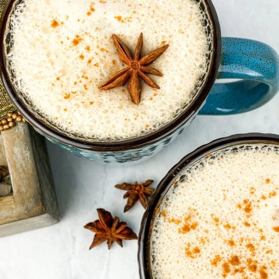 Vanilla Chai Tea Latte - Recipe photo by MoreWithLessToday