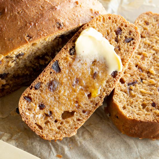 Weetbix Cake with Dates - Recipe photo by Wandercooks