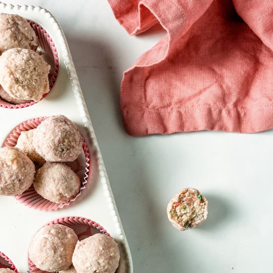 milk bar birthday cake truffles - Recipe photo by sheri silver