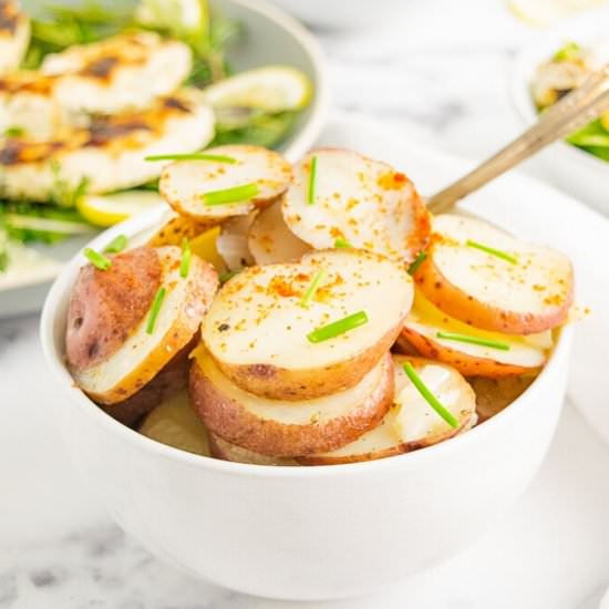 Campfire Potatoes - Recipe photo by cupcakesandkalechips