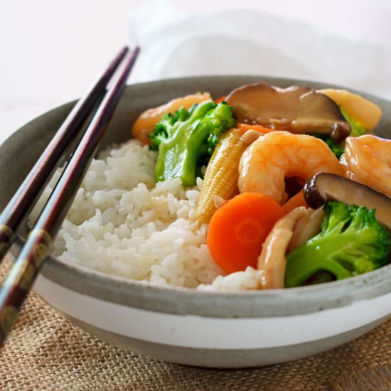 Happy Family Stir Fry - Recipe photo by scruffandsteph
