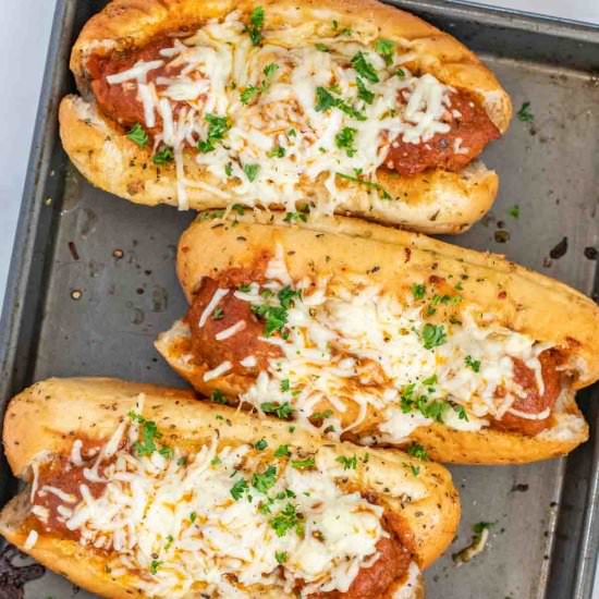 Meatball Sub Sandwich Recipe - Recipe photo by ValentinasCorner