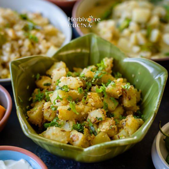 Vrat Waale Aloo | Farali Bhaji - Recipe photo by Herbivore Cucina