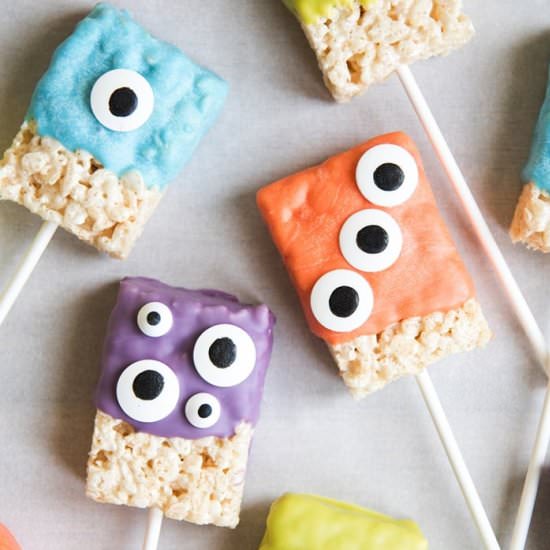 Monster Rice Krispie Treats - Recipe photo by like mother like daughter