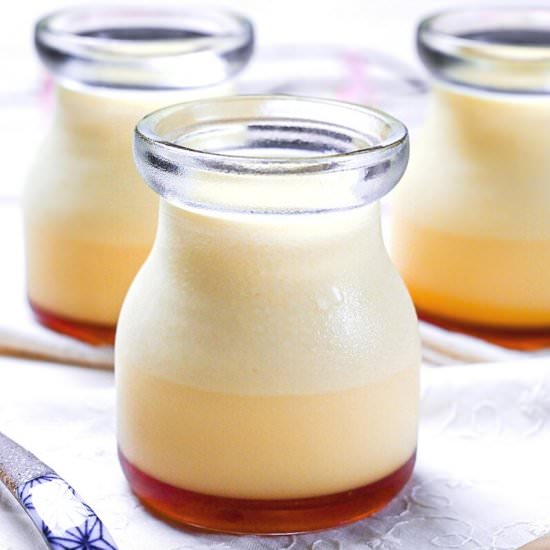Japanese Custard Purin - Recipe photo by Sudachi Recipes
