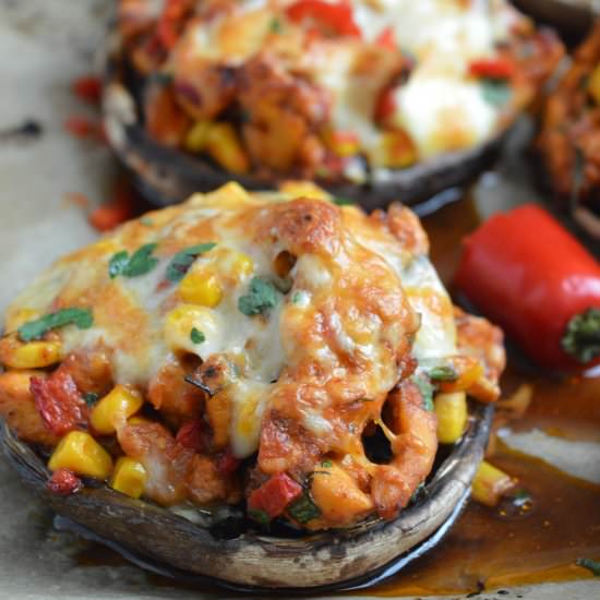 Mexican Stuffed Mushrooms - Recipe photo by Mummys FastandEasy