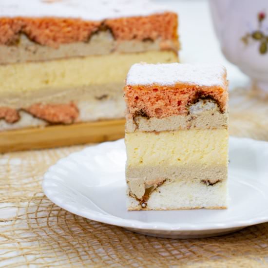 Cheesecake with coffee - Recipe photo by mecooks.com