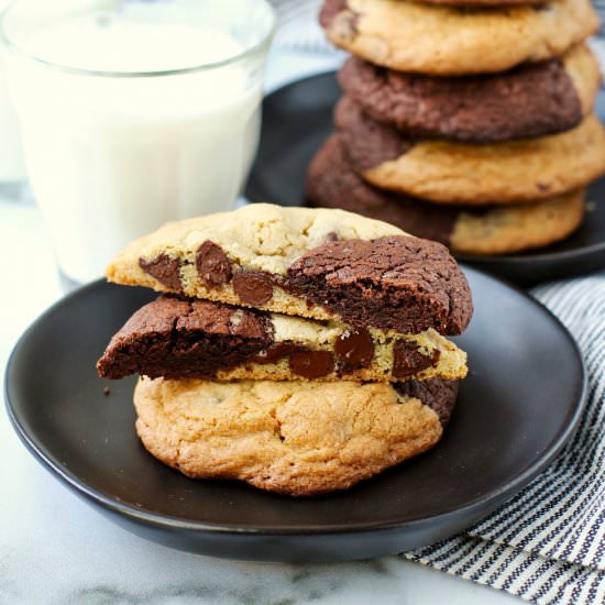 Brookie Cookies - Recipe photo by karenskitchenstories