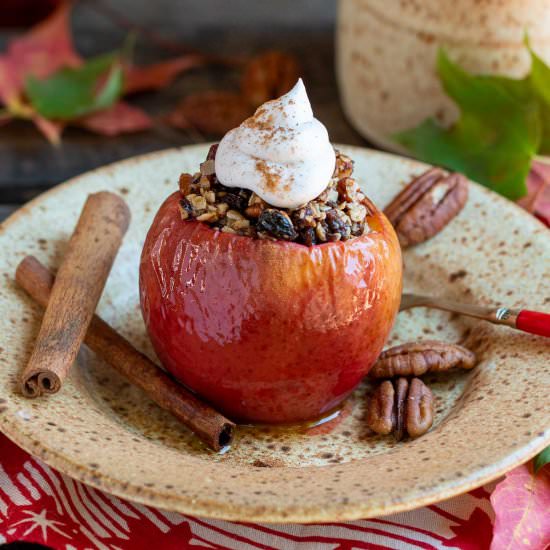 Air Fryer Baked Apples - Recipe photo by Healthy World Cuisine
