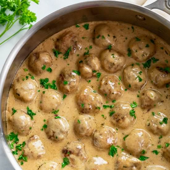Swedish Meatballs - Recipe photo by TheCozyCook