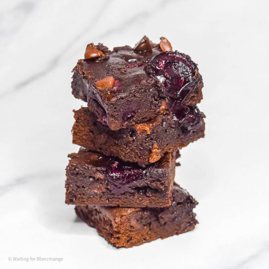 Cherry Brownies - Recipe photo by Waitingforblancmange