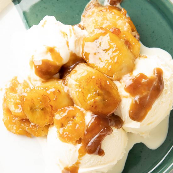 Caramelized Bananas - Recipe photo by beamingbaker
