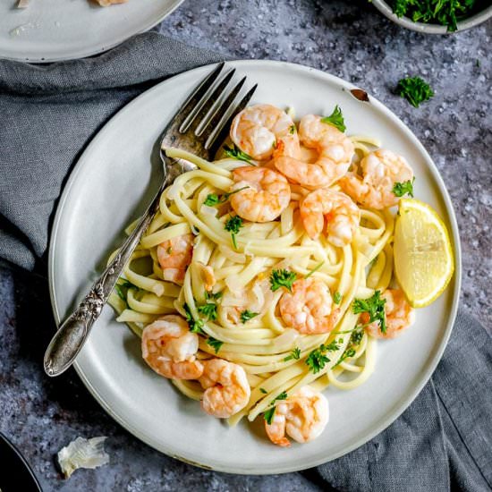 Shrimp Scampi Without Wine - Recipe photo by dizzybusyandhungry