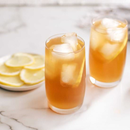 Nettle Tea Lemonade - Recipe photo by LifeAroundtheTable