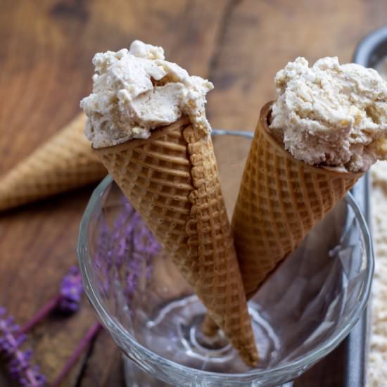 No Churn Cinnamon Roll Ice Cream - Recipe photo by turnrowtable