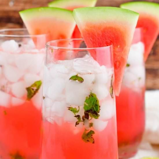 Watermelon Mojito - Recipe photo by WillCookForSmiles