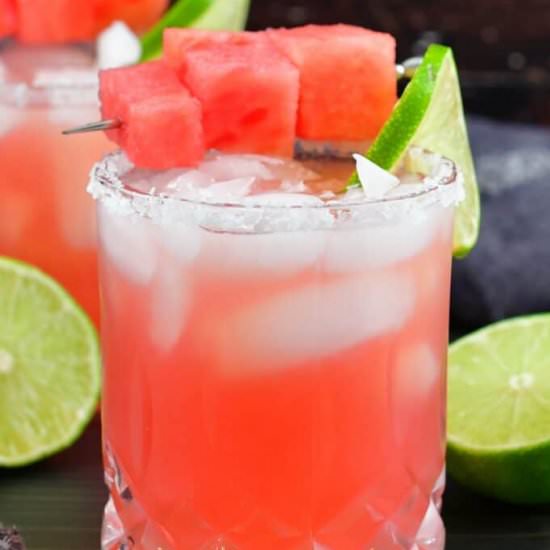 Watermelon Margarita - Recipe photo by WillCookForSmiles