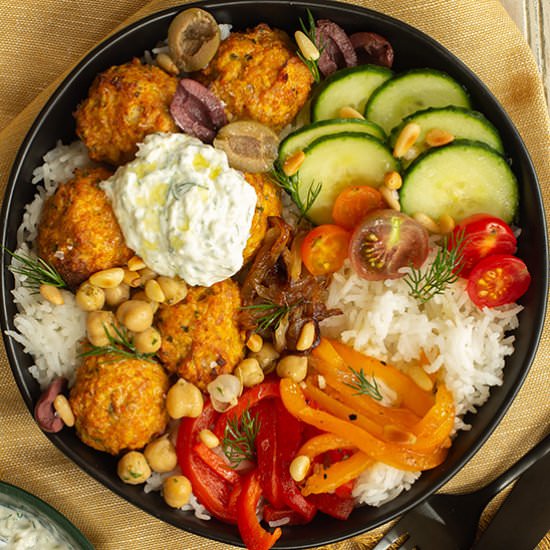 Chicken Shawarma Meatballs - Recipe photo by tenpoundcakecompany
