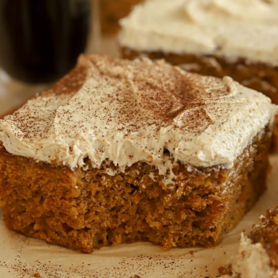 Pumpkin Spice Latte Cake - Recipe photo by Celebrating Sweets