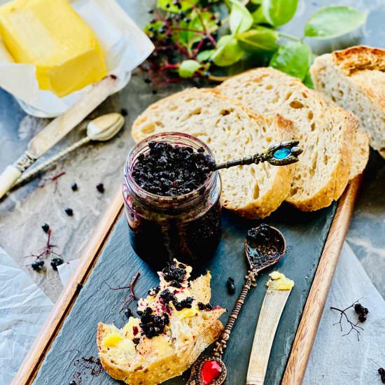 Superb Elderberry Jam - Recipe photo by ramonascuisine