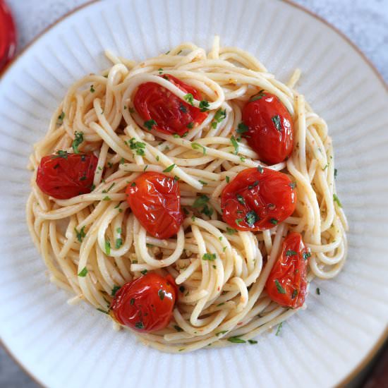 Simple spaghetti - Recipe photo by Food From Portugal