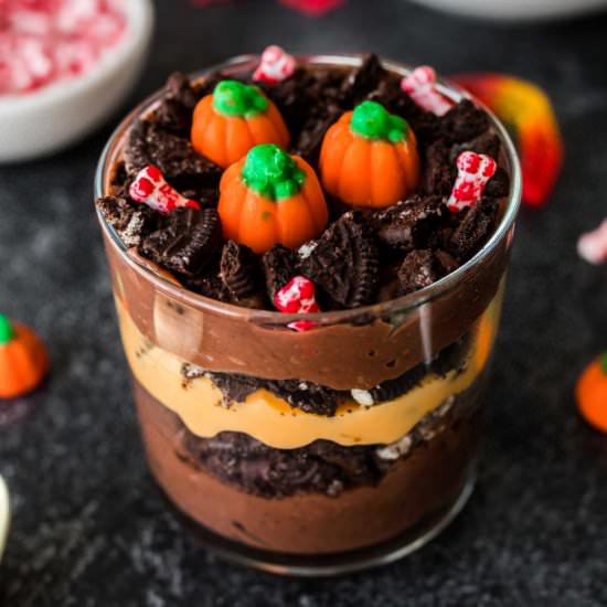 Pumpkin Patch Dirt Cups - Recipe photo by simplystacie