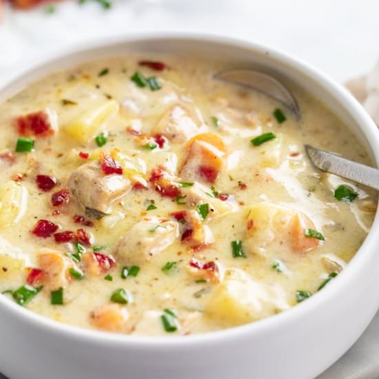 Chicken Potato Soup - Recipe photo by TheCozyCook