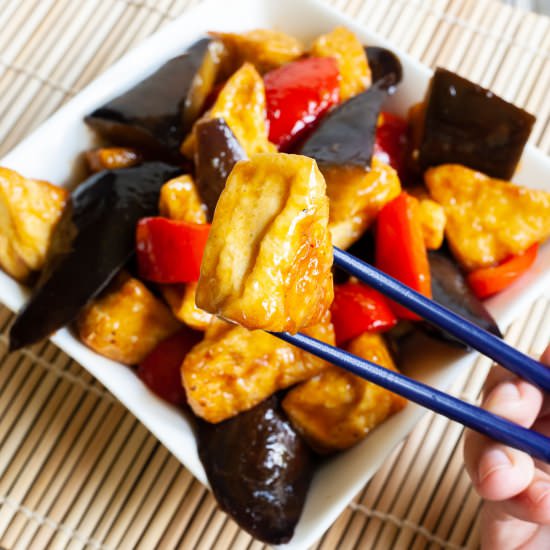 Panda Express Eggplant Tofu - Recipe photo by MyPurePlants