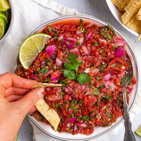 Easy Fermented Salsa - Recipe photo by Robust Recipes