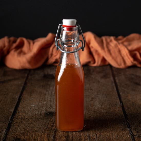 Pumpkin Spice Syrup - Recipe photo by anerdcooks