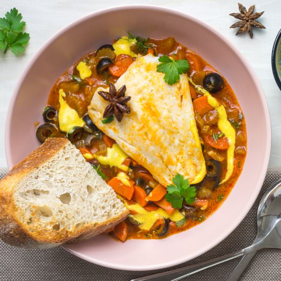 One-Pan Spanish Fish Stew - Recipe photo by somebodyfeedseb