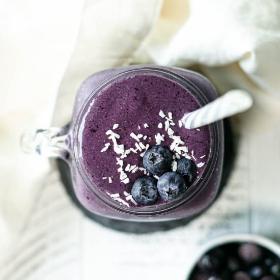 Protein Smoothie Recipe - Recipe photo by Share the Spice