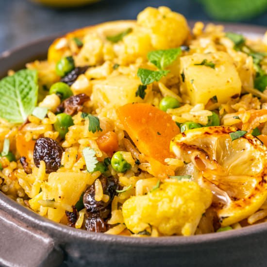 Vegan Biryani - Recipe photo by lovingitvegan